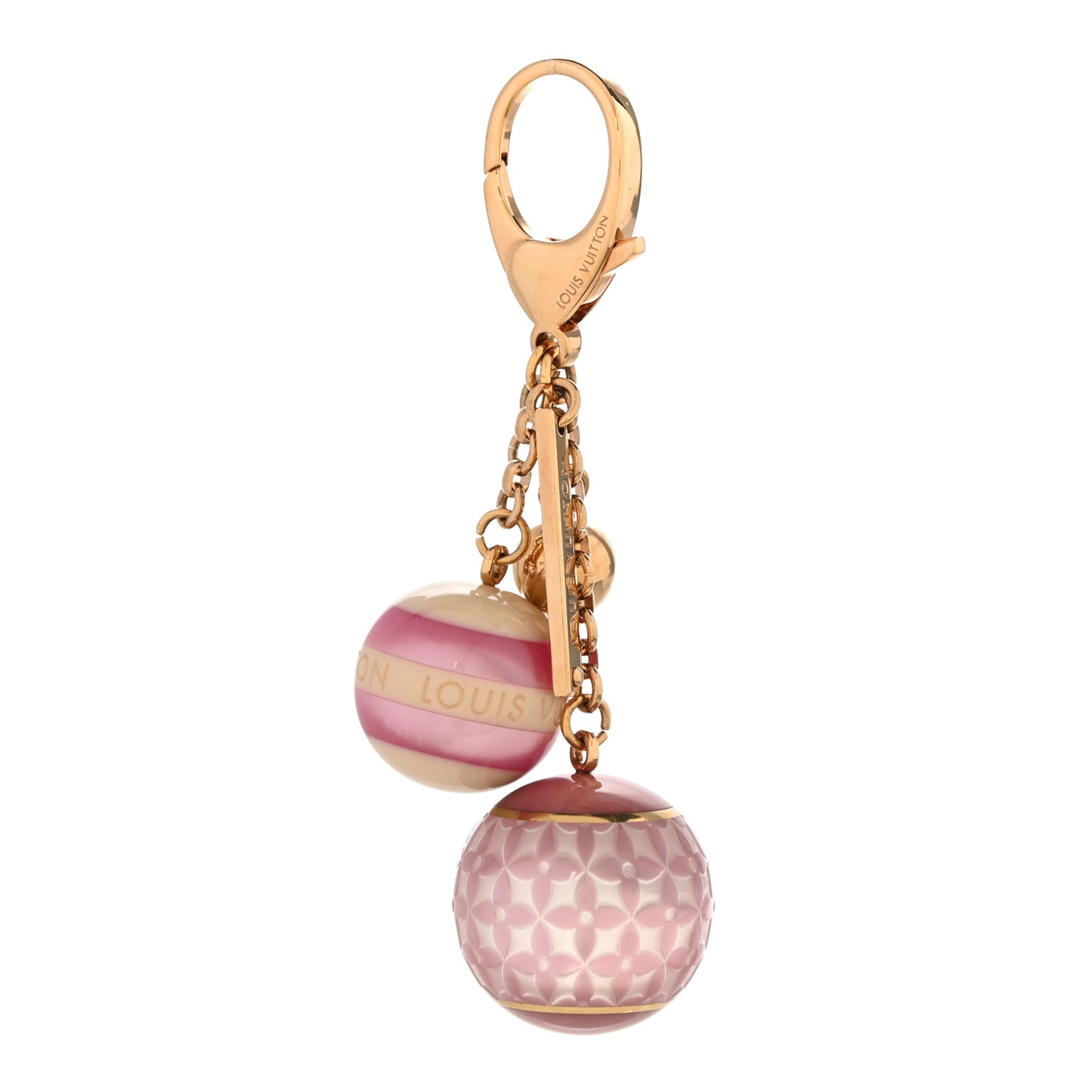 Mini Lin Croisette Bag Charm Violet