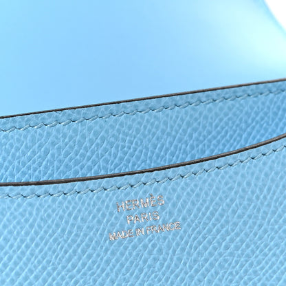 Hermes Epsom Constance 18 Celeste 5 of 9