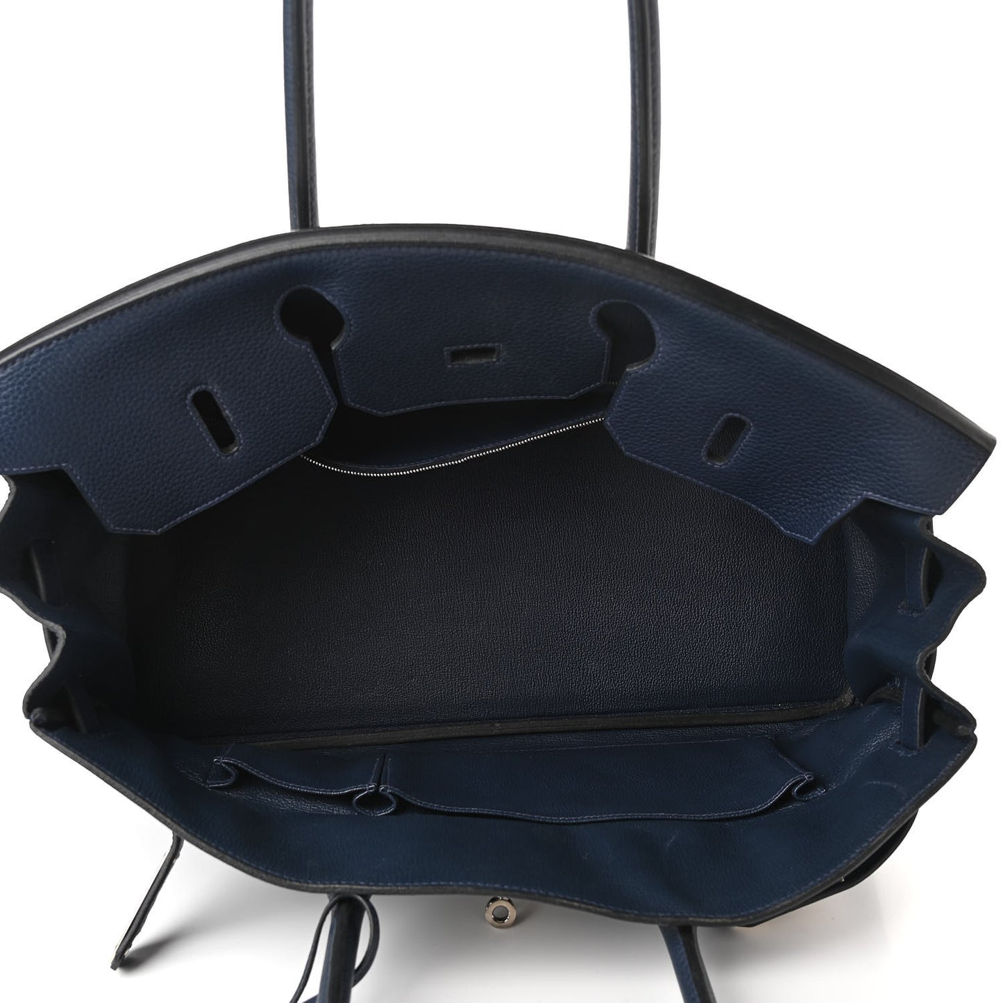 Taurillon Clemence JPG Shoulder Birkin II 42 Bleu Marine
