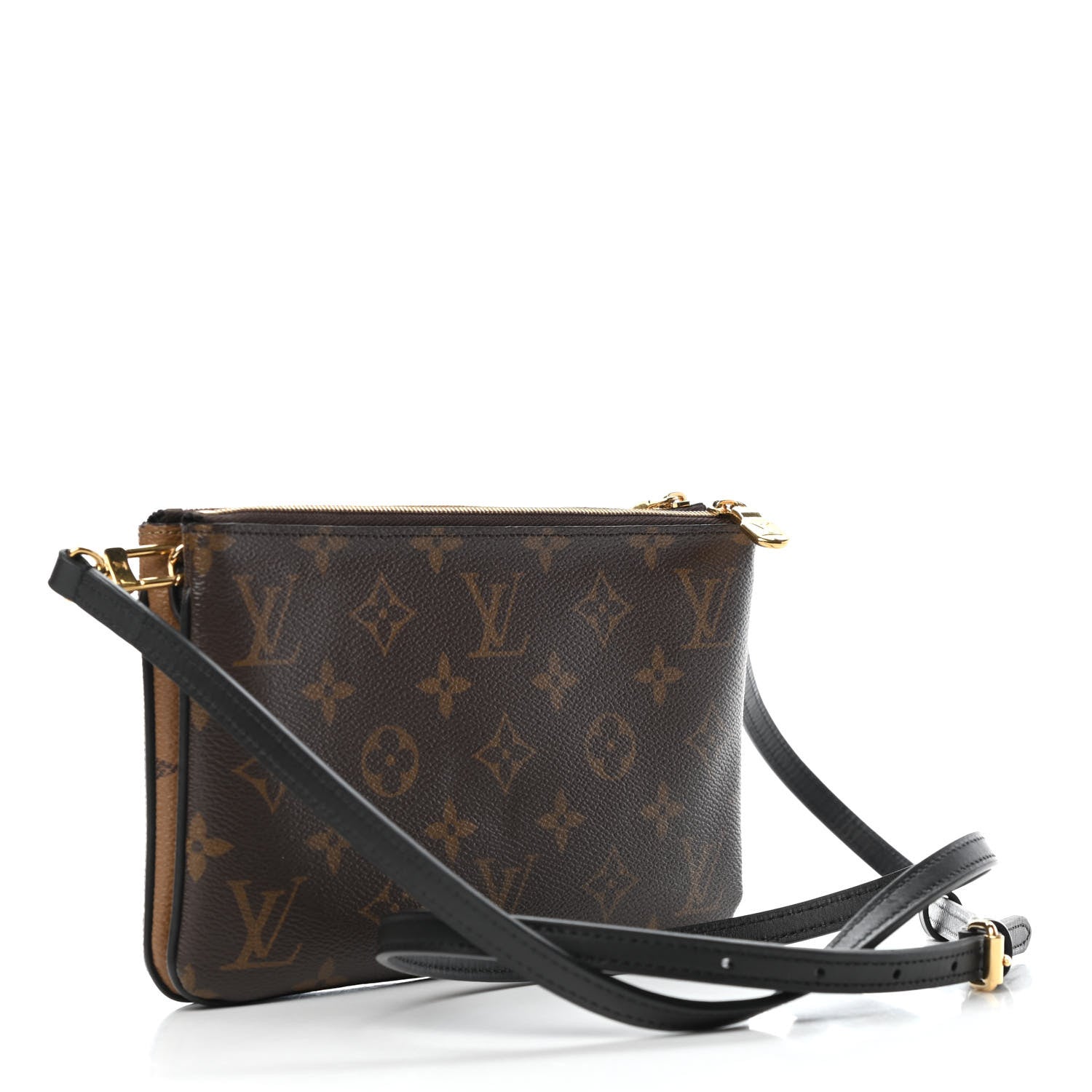 Louis Vuitton Reverse Monogram Giant Double Zip Pochette 2 of 4