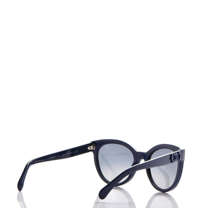 Chanel Pantos Signature CC Sunglasses 5315 Royal Blue 4 of 8