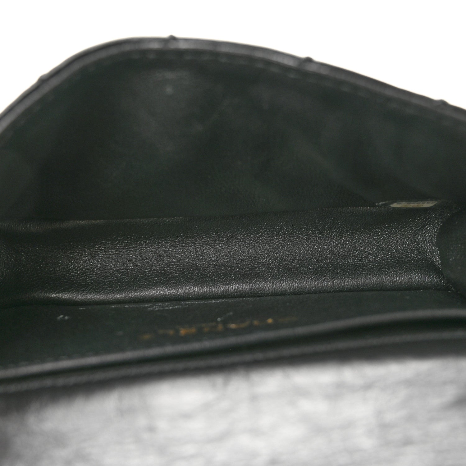 Chanel Aged Calfskin Quilted 2.55 Reissue Chain Waist Bag Black 5 of 13