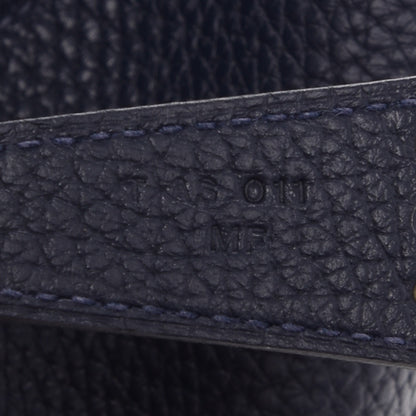 Hermes Taurillon Clemence Lindy 26 Bleu Nuit 7 of 7