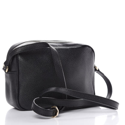Gucci Pebbled Calfskin Small Soho Disco Bag Black 4 of 10