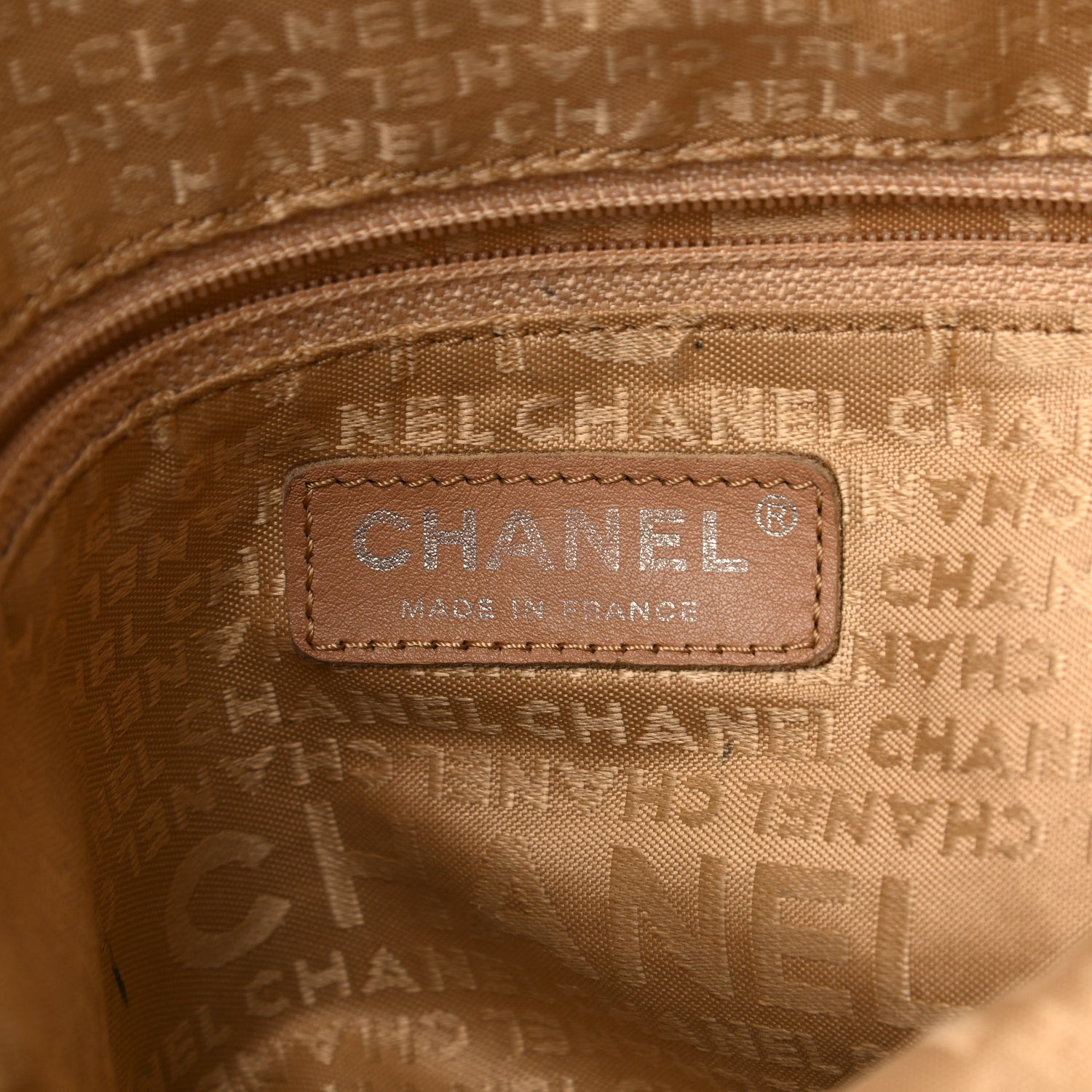 Chanel Lambskin Stitched Medium Ultimate Soft Tote Beige 6 of 19