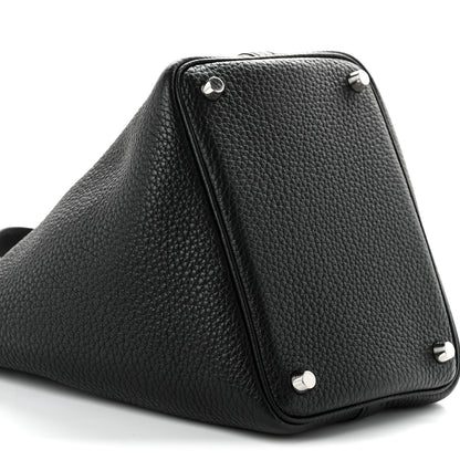 Hermes Taurillon Clemence Picotin Lock 18 PM Black 9 of 11