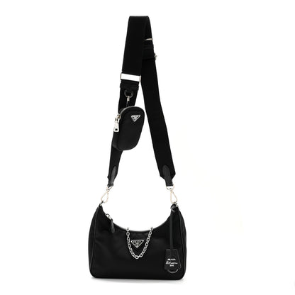 Prada Nylon Re-Edition 2005 Shoulder Bag Black 1 of 9