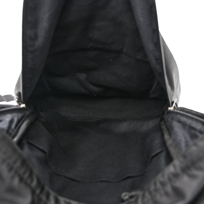 Balenciaga Nylon Milano Paris LA Embroidered Explorer Backpack Black 5 of 10
