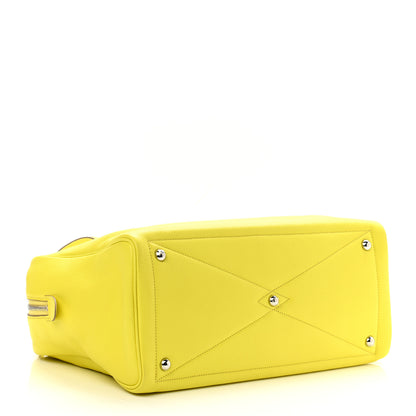 Hermes Taurillon Clemence Victoria II 35 Soufre 3 of 11