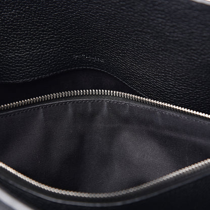 Saint Laurent Grained Calfskin Small Supple Sac De Jour Black 13 of 13
