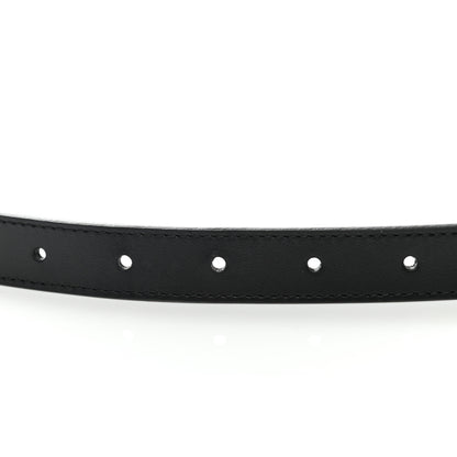 Gucci Plutone Calfskin Double G 20mm Belt 75 30 Black 4 of 5