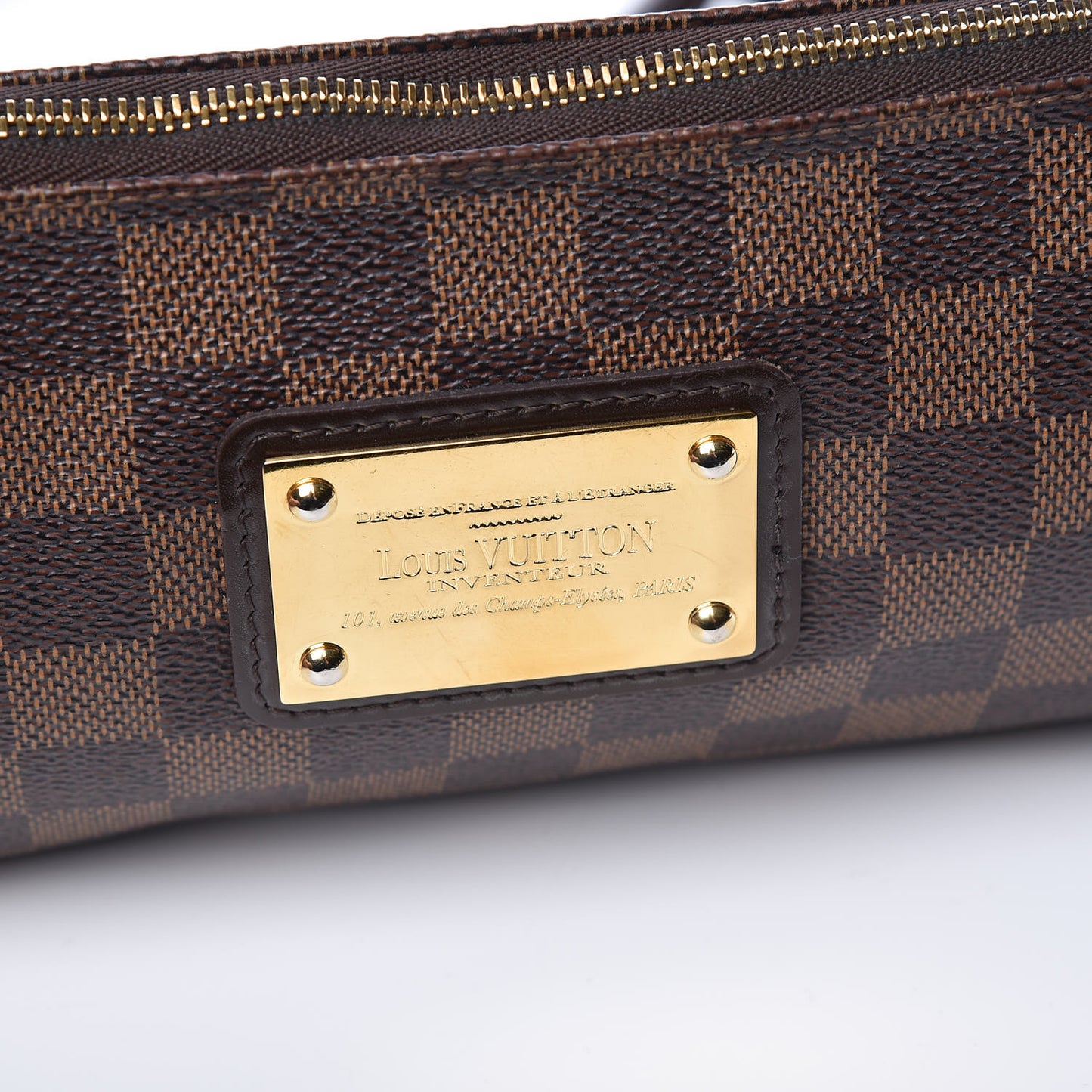 Damier Ebene Eva Clutch