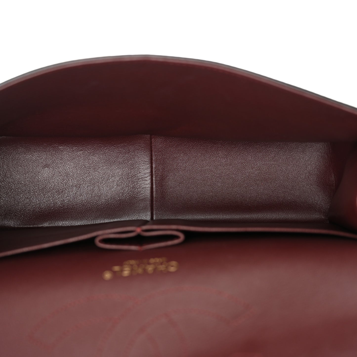 Lambskin Quilted Jumbo Double Flap Black