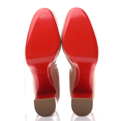 Christian Louboutin Patent Kabetts 100 Pumps 39.5 Nude 6 of 10