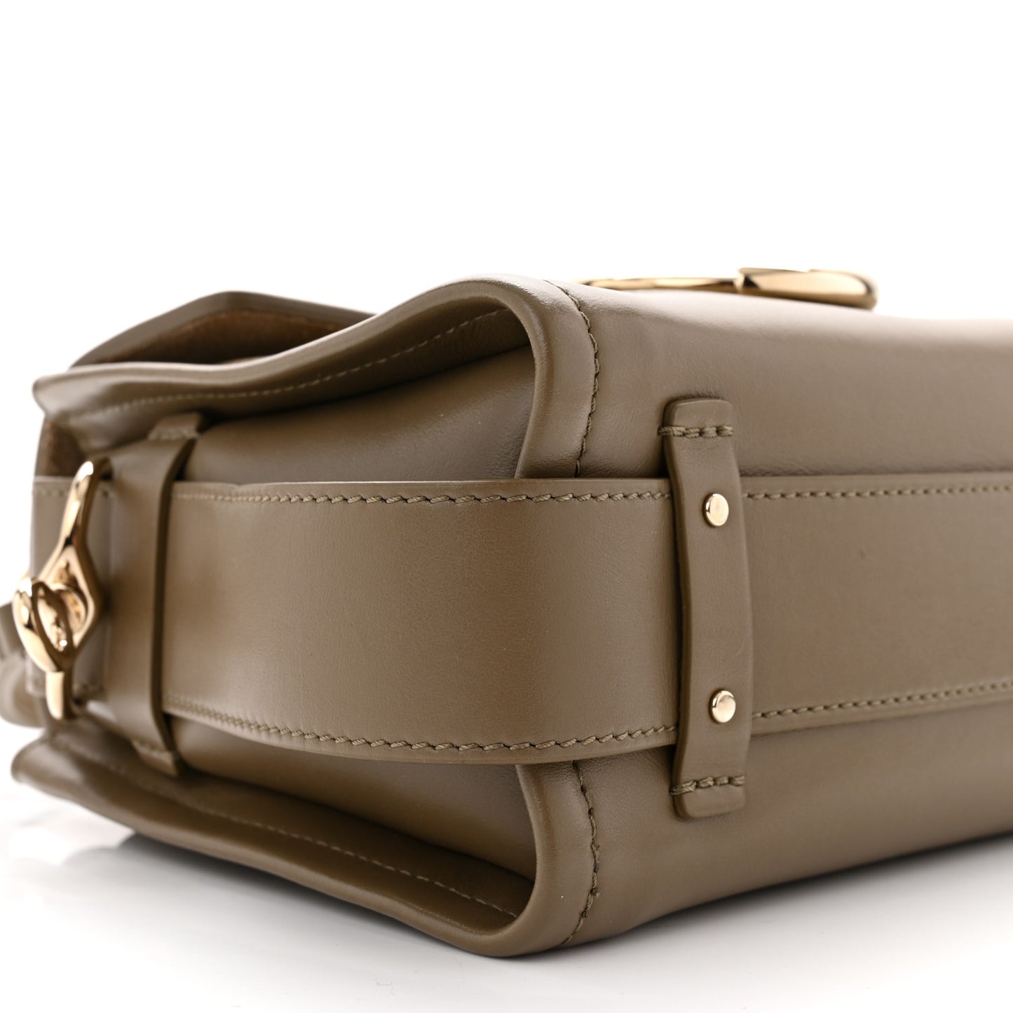 Calfskin Mini Tess Day Bag Motty Grey