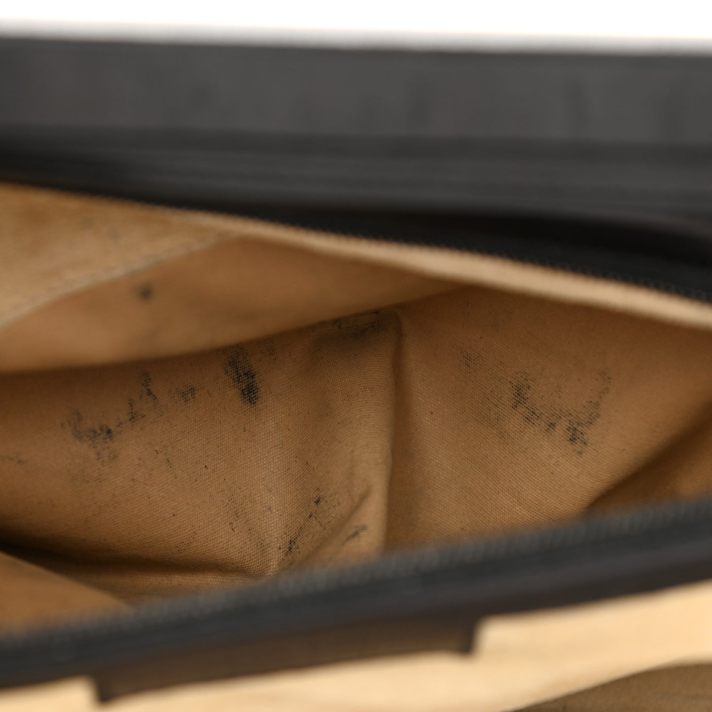 Nappa Intrecciato Frame Shoulder Bag Black