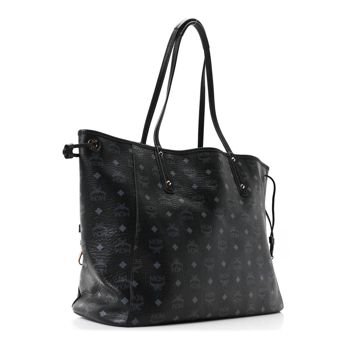 Visetos Large Project Reversible Shopper Tote Black