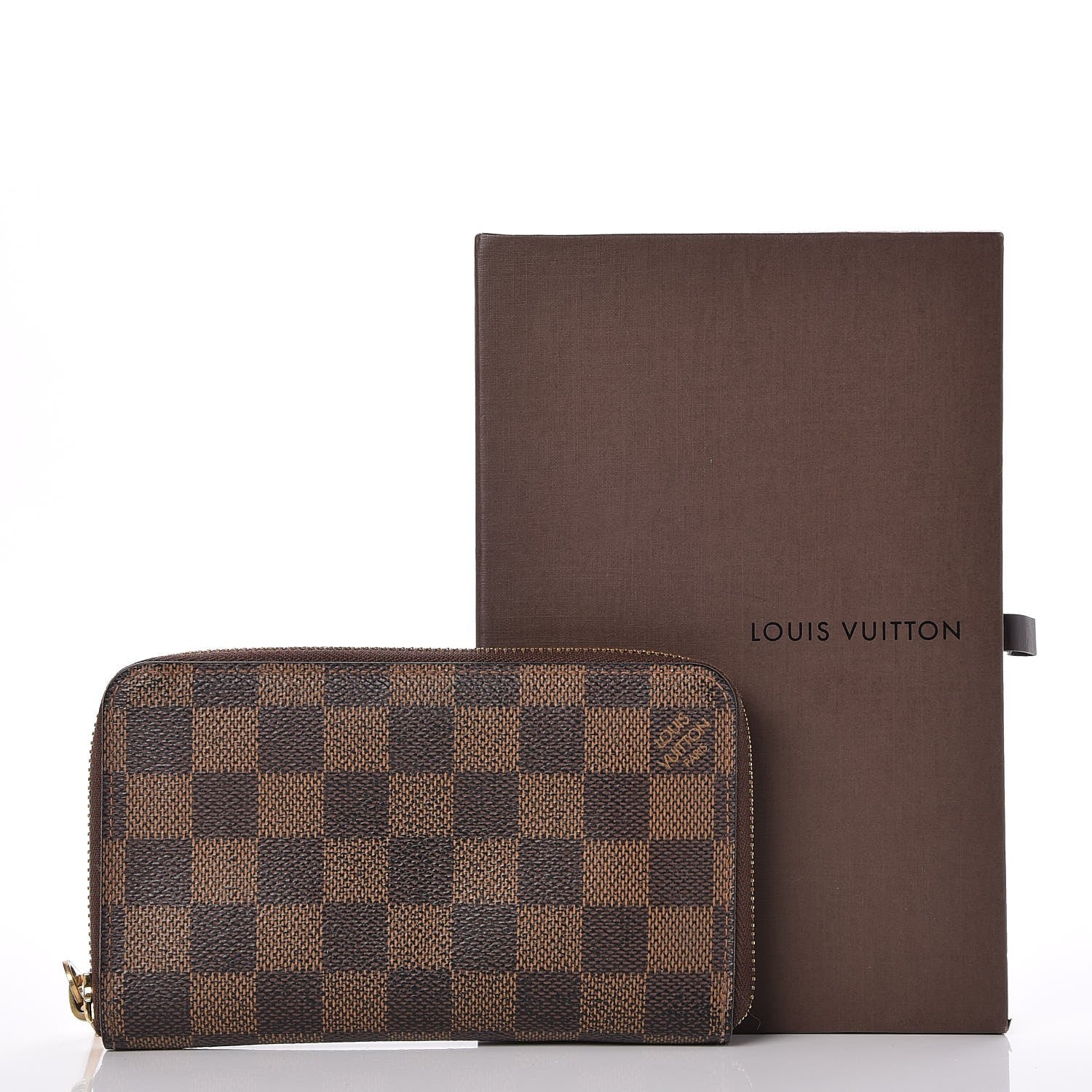 Louis Vuitton Damier Ebene Zippy Compact Wallet 8 of 8
