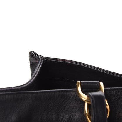 Chanel Lambskin CC Tote Black 23 of 24
