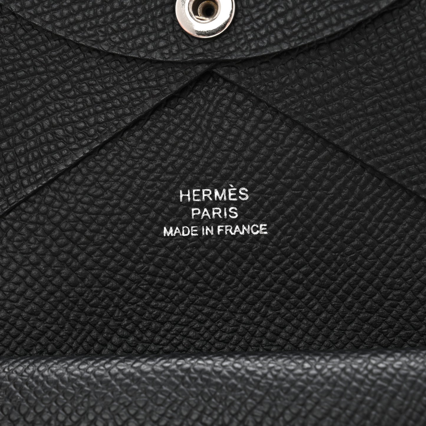 Epsom Calvi Duo Card Case Black
