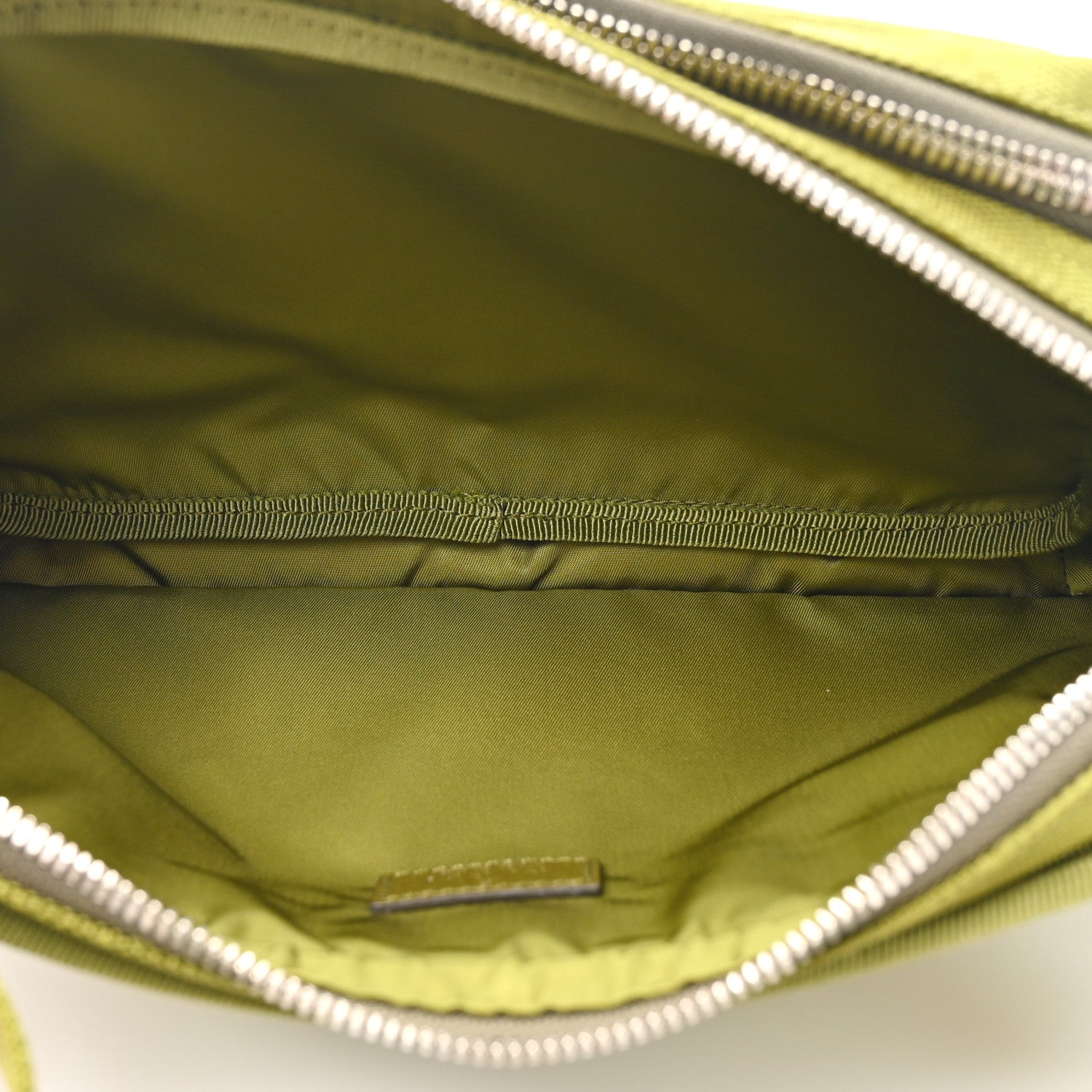 Gucci Econyl Nylon Monogram Off The Grid Large Belt Bag Green 5 of 10