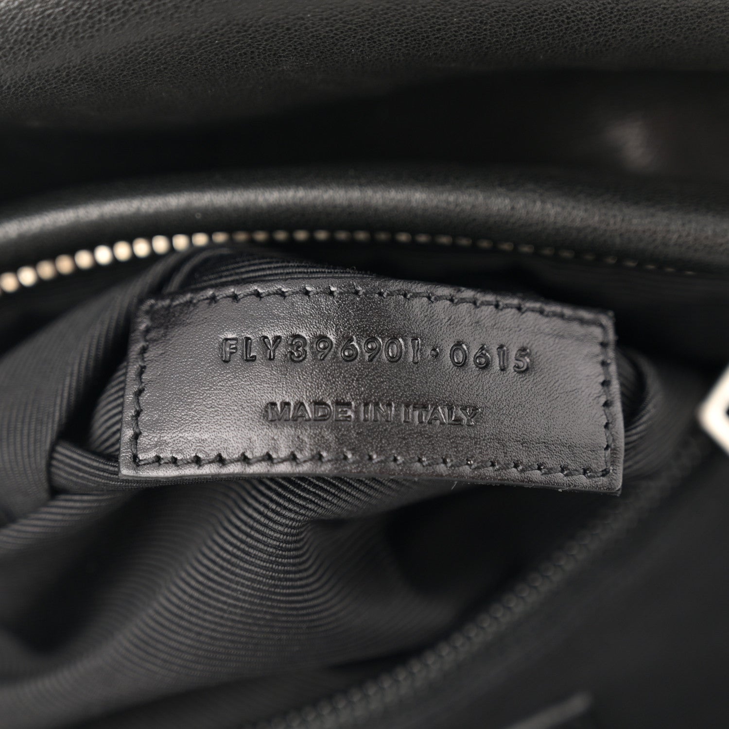 Saint Laurent Calfskin Multi Zipper City Backpack Black 7 of 10
