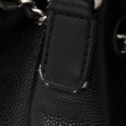 Chanel Caviar Quilted Small CC Bucket Bag Black 13 of 14