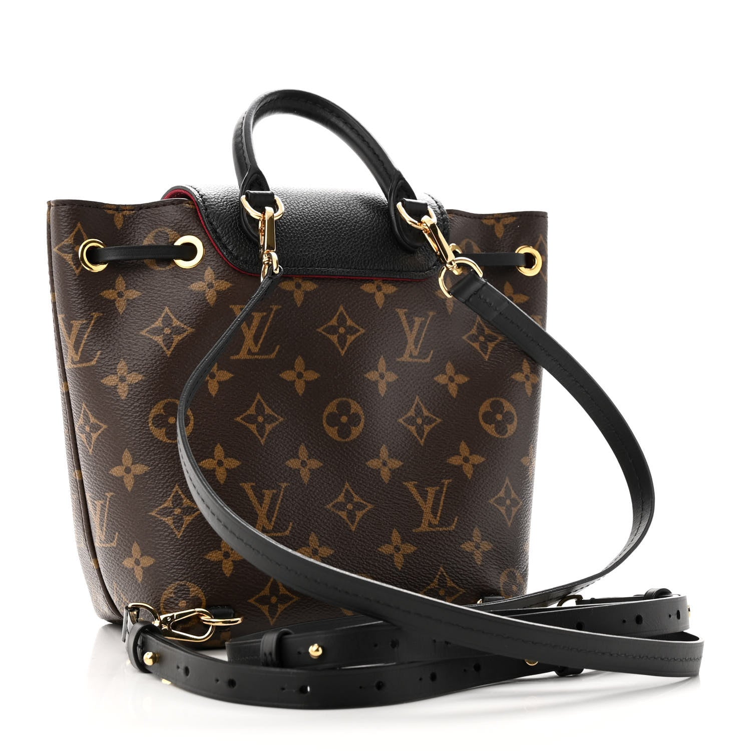 Louis Vuitton Monogram BB Montsouris NM Backpack Black 3 of 10