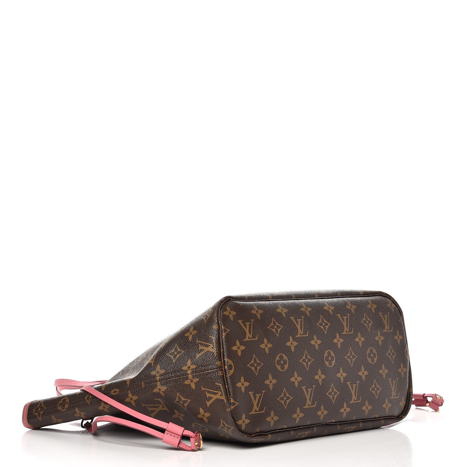 Louis Vuitton Monogram Articles de Voyage Ikat Neverfull MM Rose Velours 4 of 11
