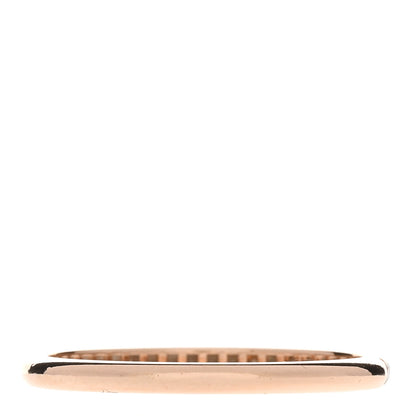 Tiffany 18K Rose Gold Diamond .20ctw Soleste Half Eternity Band Ring 62 10 3 of 4