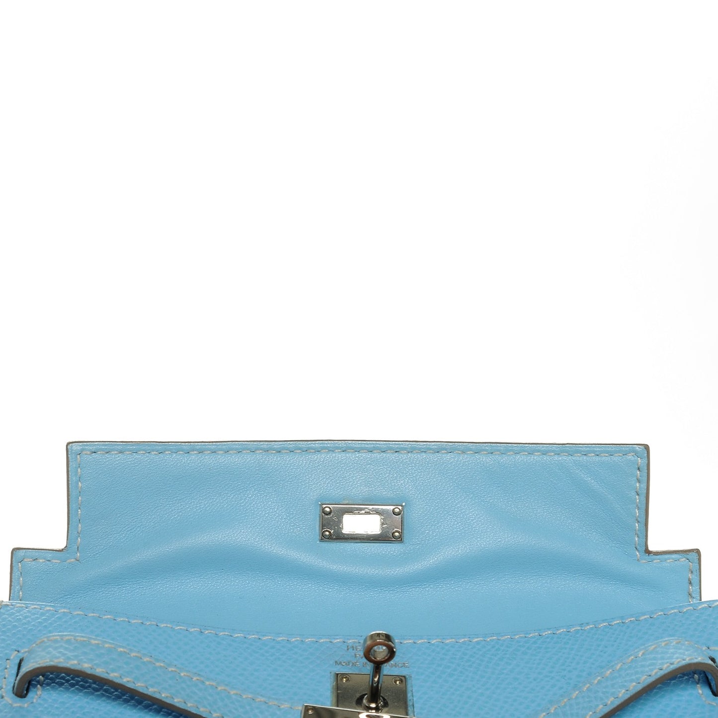 Epsom Tiny Kelly Sellier Celeste