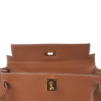 Hermes Togo Kelly Retourne 32 Gold 10 of 36