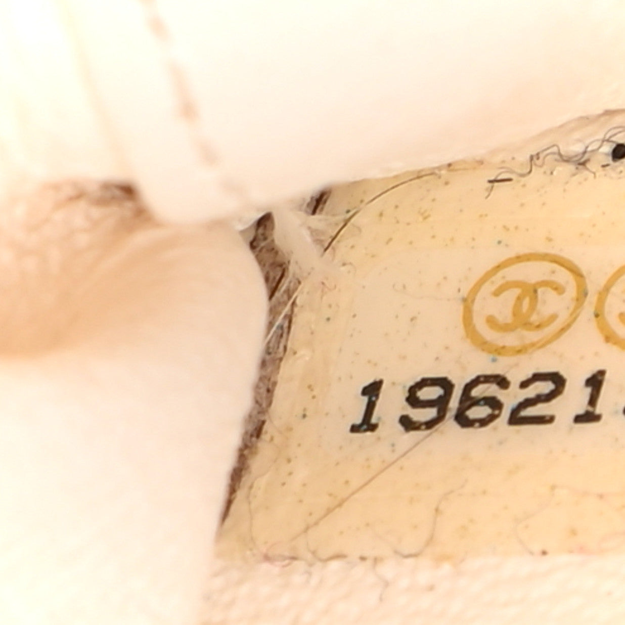 Chanel Lambskin Top Handle Logo Flap White 7 of 10