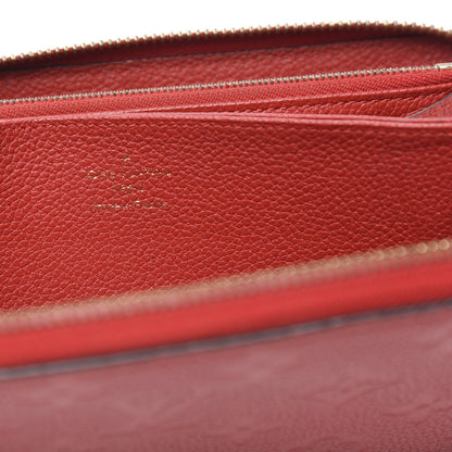 Louis Vuitton Empreinte Zippy Wallet Cherry 6 of 13