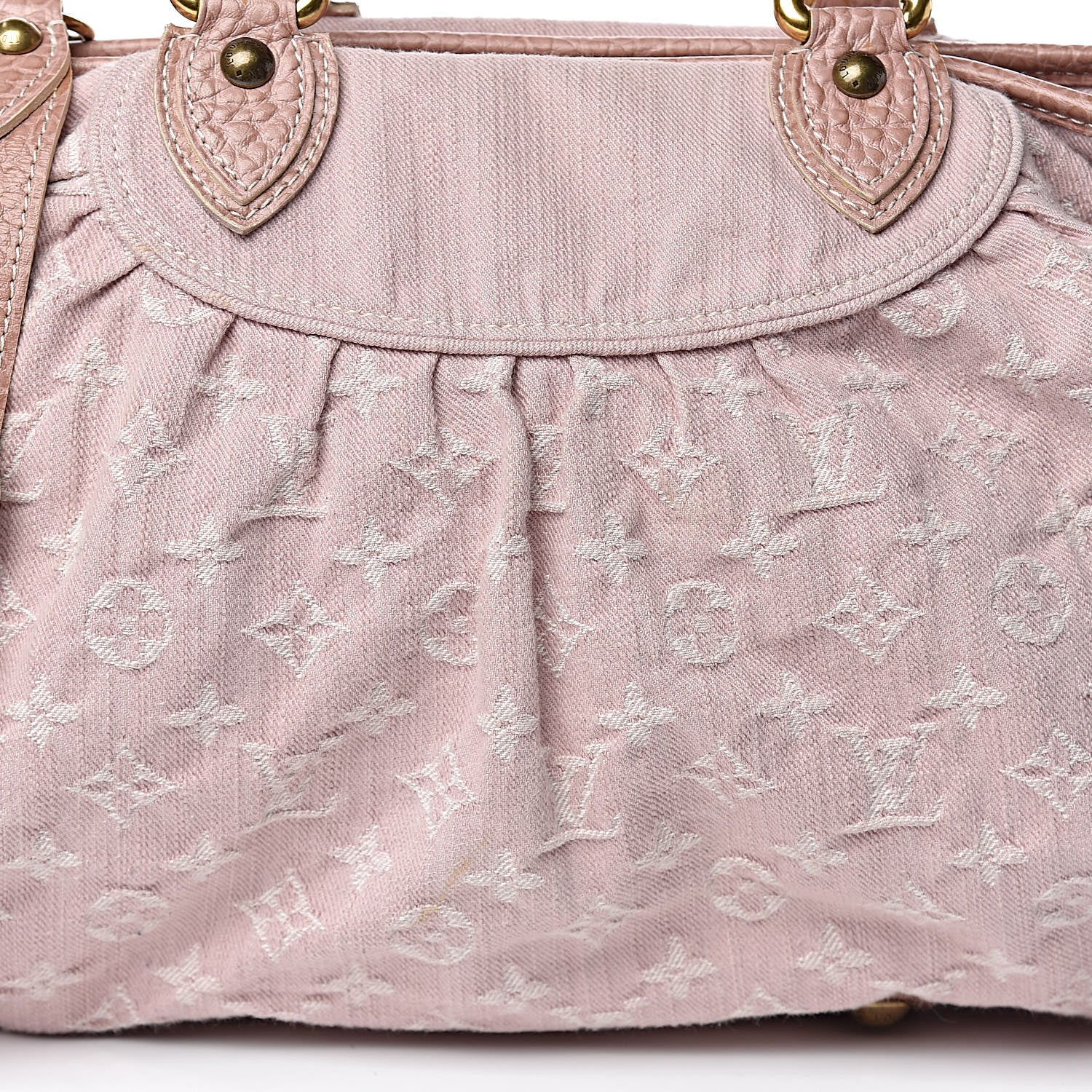 Louis Vuitton Denim Neo Cabby MM Rose 8 of 14