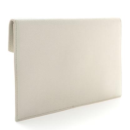 Saint Laurent Grain De Poudre Uptown Pouch Crema Soft 3 of 7