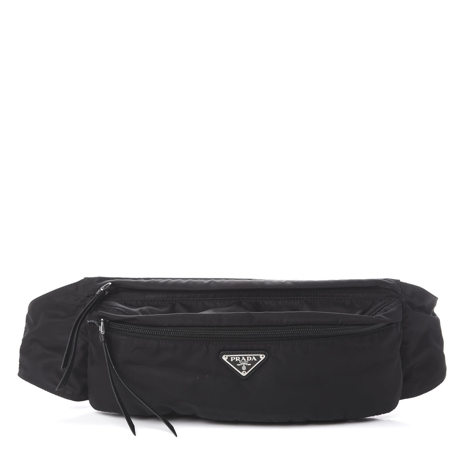 Prada Tessuto Nylon Montagna Belt Bag Black 1 of 8
