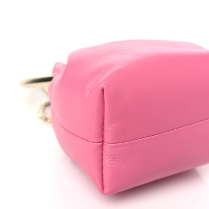 Jimmy Choo Lambskin Micro Bon Bon Bag Candy Pink 9 of 11
