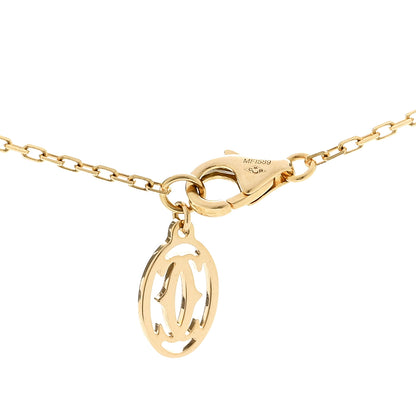 Cartier 18K Yellow Gold Diamond LM D'Amour Pendant Necklace 5 of 7