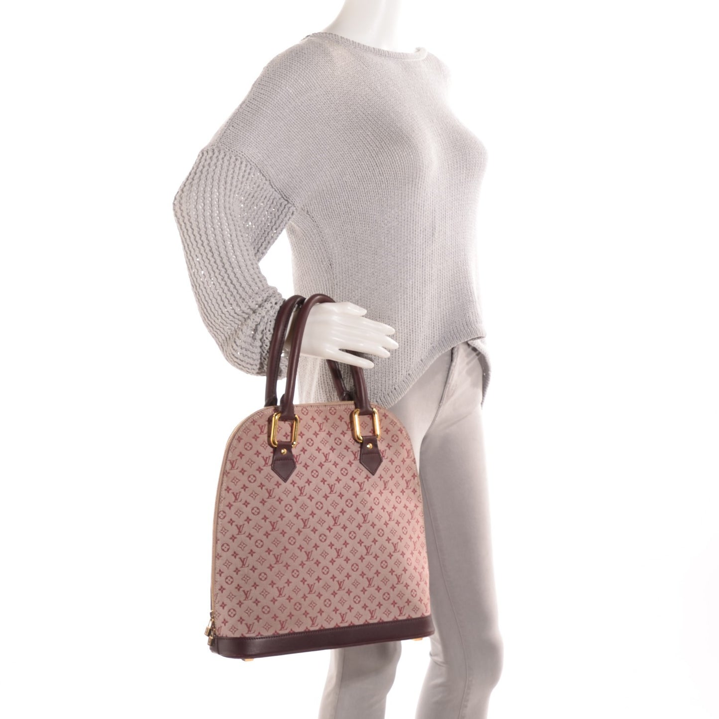 Mini Monogram Alma Haut Cherry
