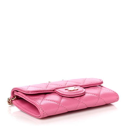 Chanel Caviar Quilted Belt Bag Pink 4 of 11