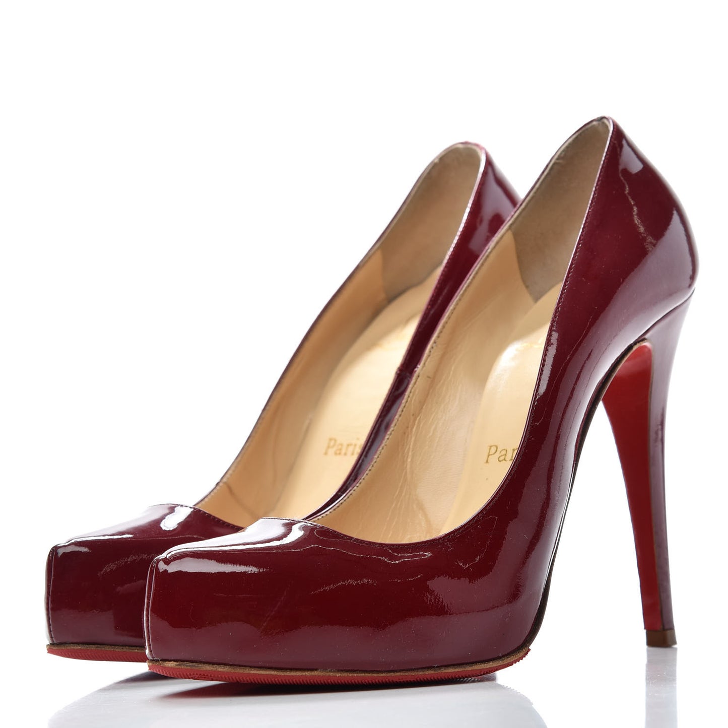 Patent Rolando 120 Pumps 36.5 Red