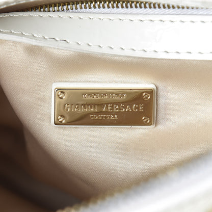 Versace Patent Couture Snap Out Of It Bag White 6 of 11
