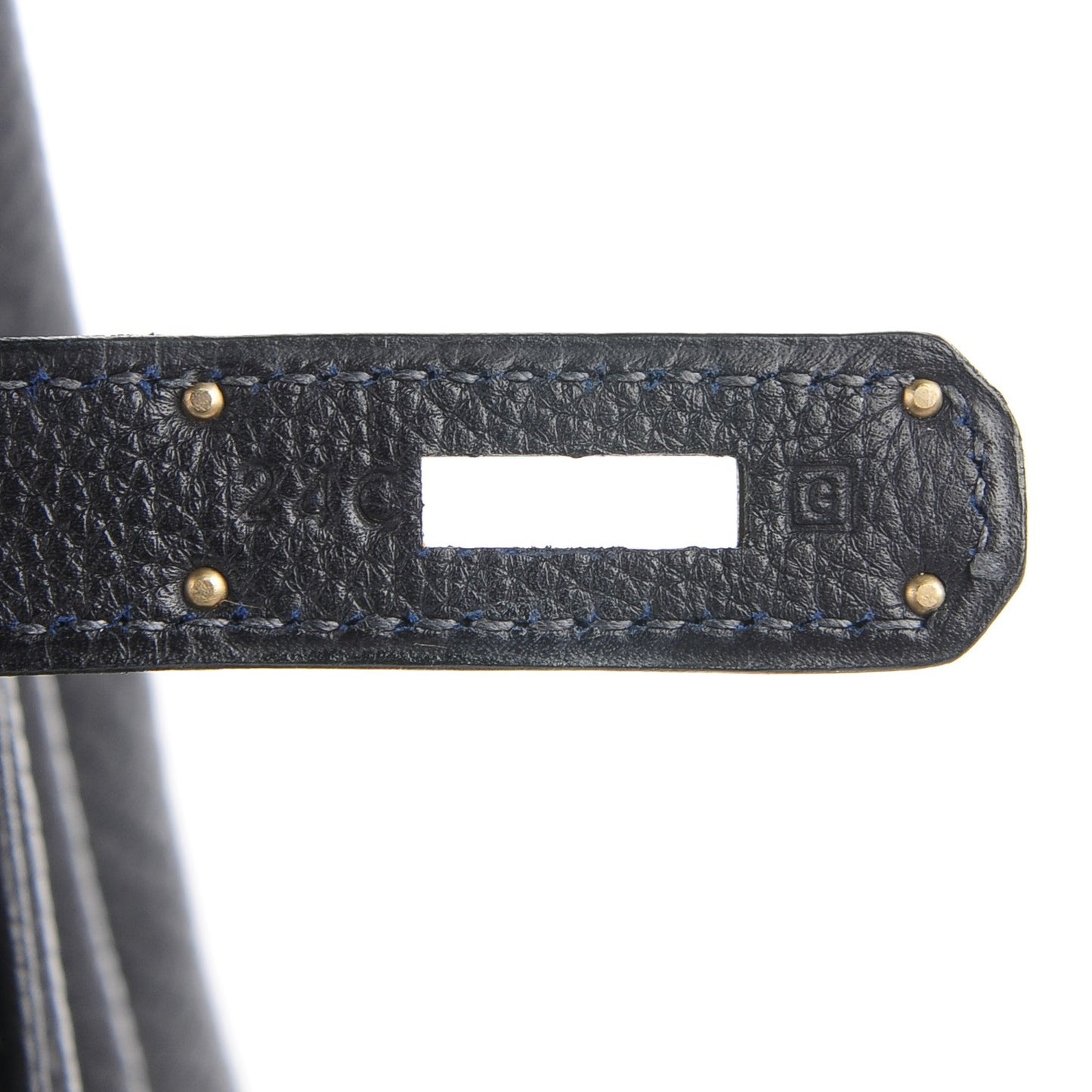 Togo Vibrato Birkin 35 Indigo
