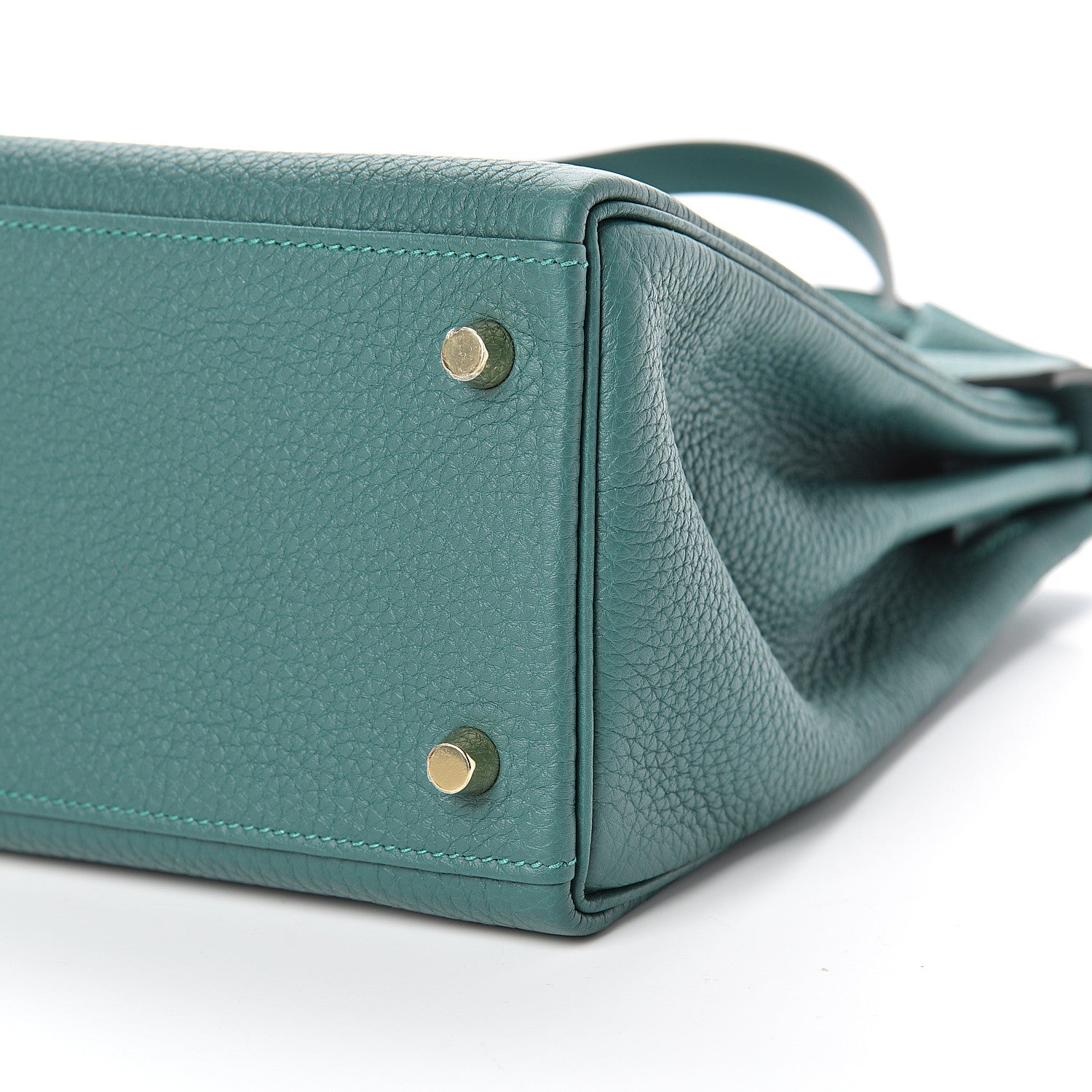 Hermes Togo Kelly Retourne 28 Malachite 9 of 10