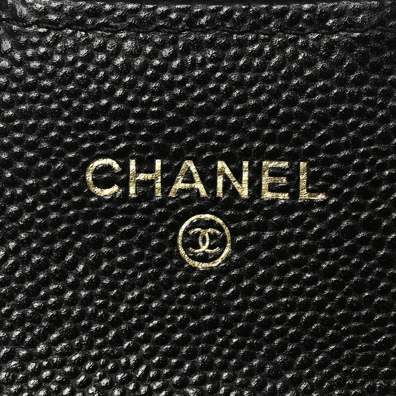 Chanel Caviar Quilted Flap Card Holder Wallet Black 6 of 7