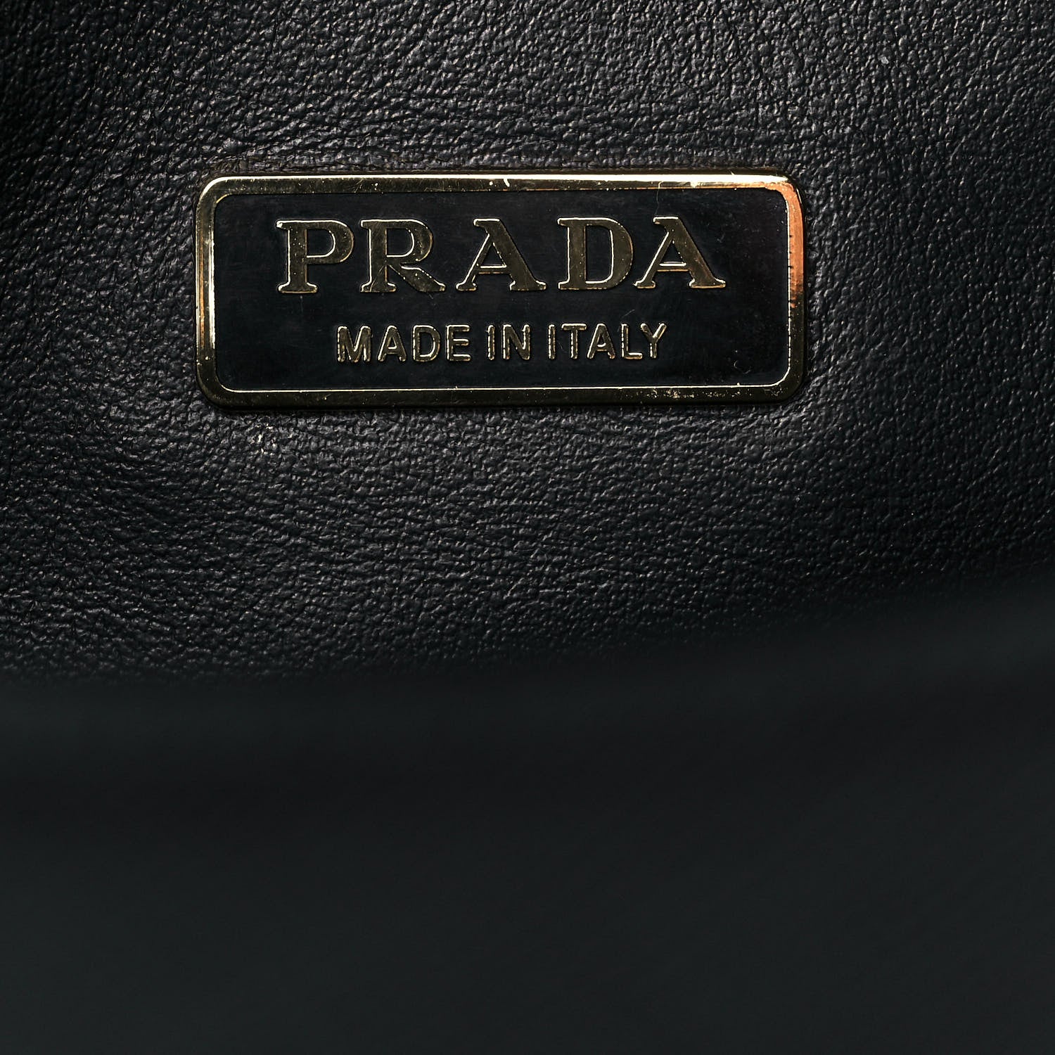 Prada Saffiano Cuir Triangle Embleme Flap Shoulder Bag Black 6 of 12