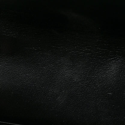 Gucci Calfskin Matelasse GG Marmont Chain Wallet Black 9 of 10