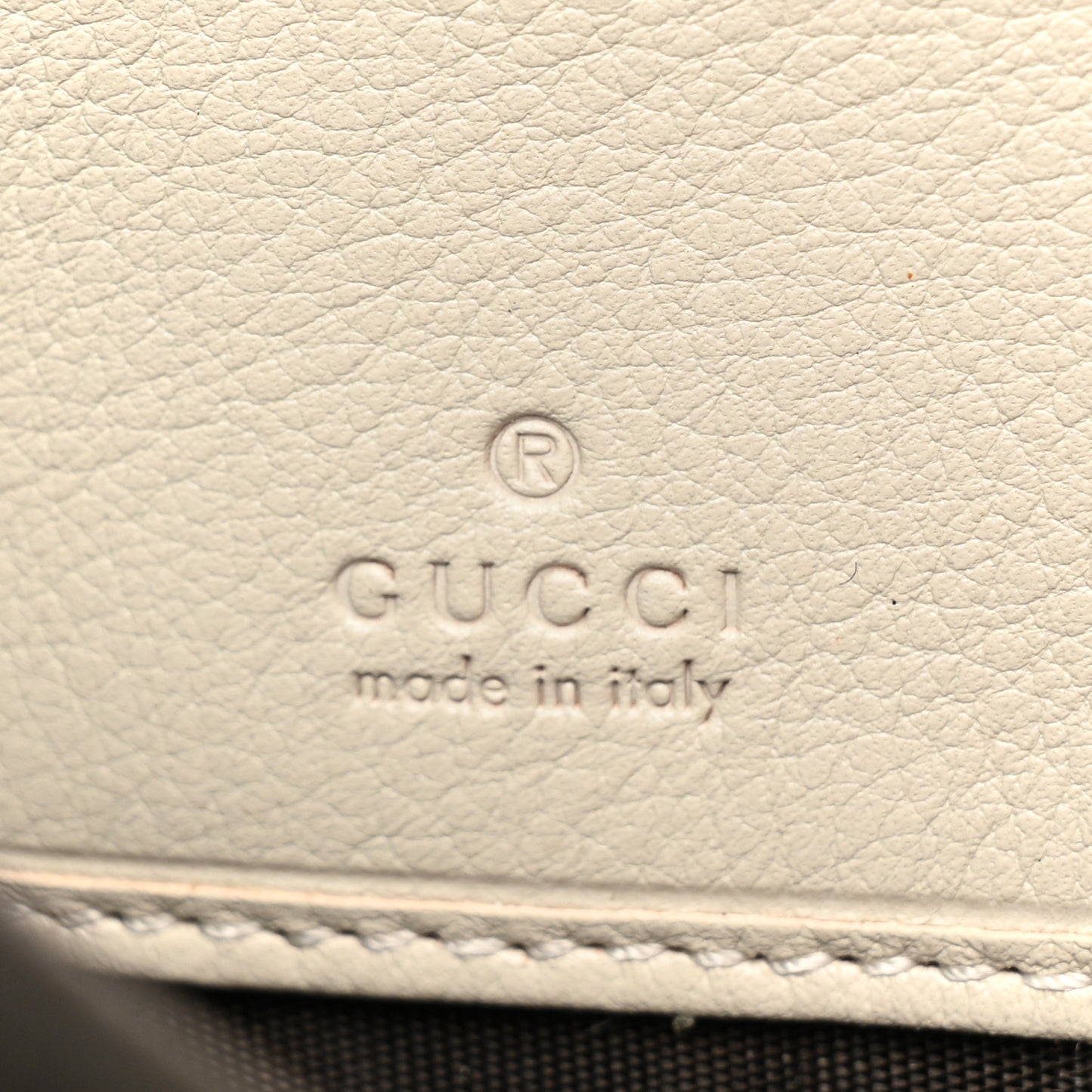 Wonka Grain Calfskin Diana Zip Around Continental Wallet Mystic White