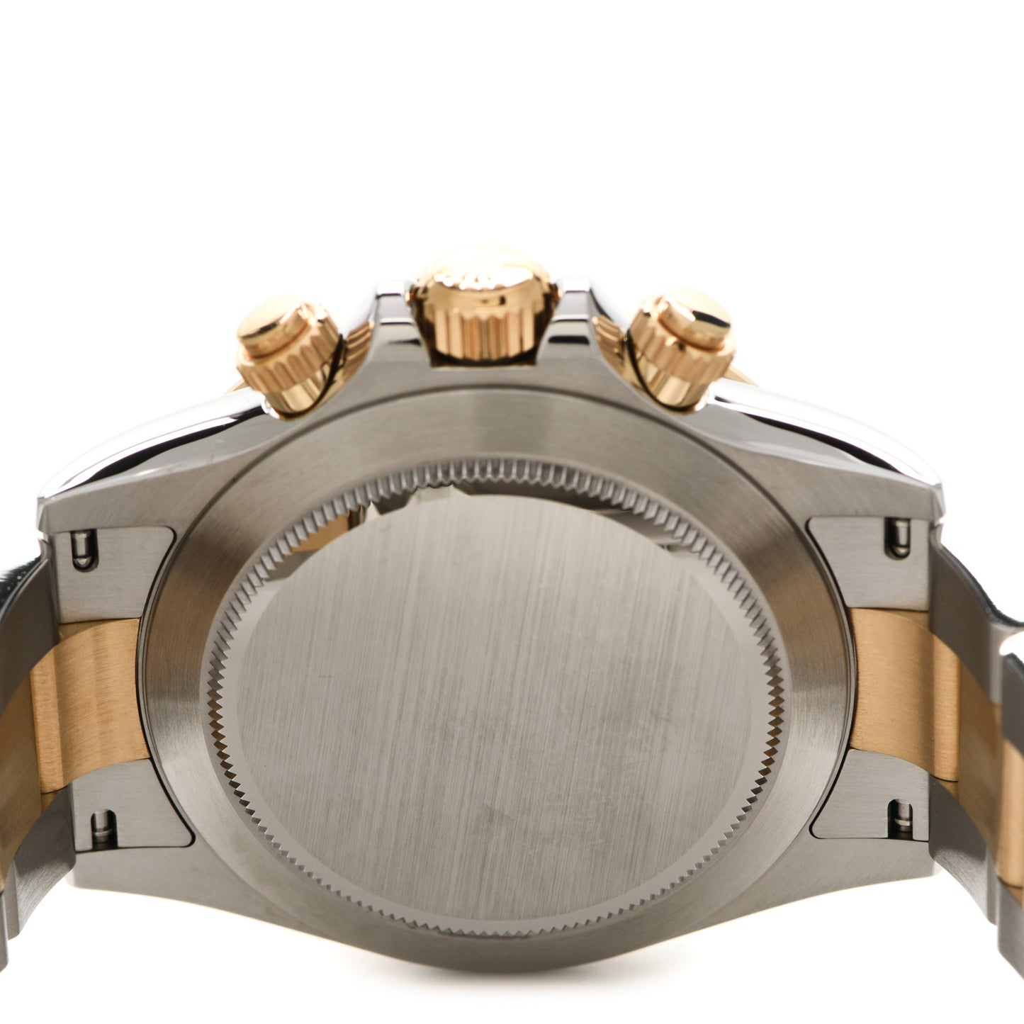 Stainless Steel 18K Yellow Gold 40mm Oyster Perpetual Cosmograph Daytona Watch Black 116503
